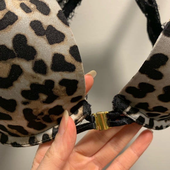 front close cheetah push up bra - Picture 5 of 6